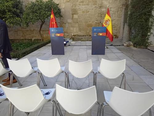 CGS con el Ministerio de Exteriores en un evento diplomático con el ministro chino. en Córdoba.