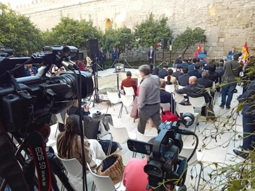 CGS con el Ministerio de Exteriores en un evento diplomático con el ministro chino. en Córdoba.